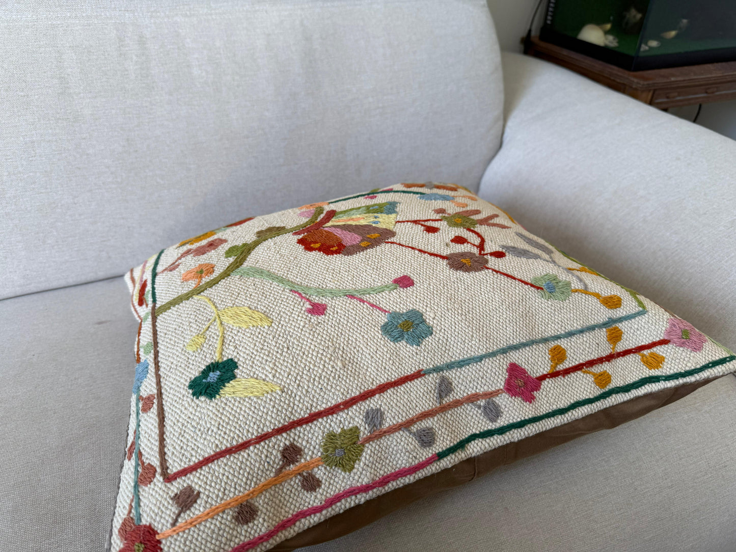 Suzani Kilim cushion cover (50x50cm)
