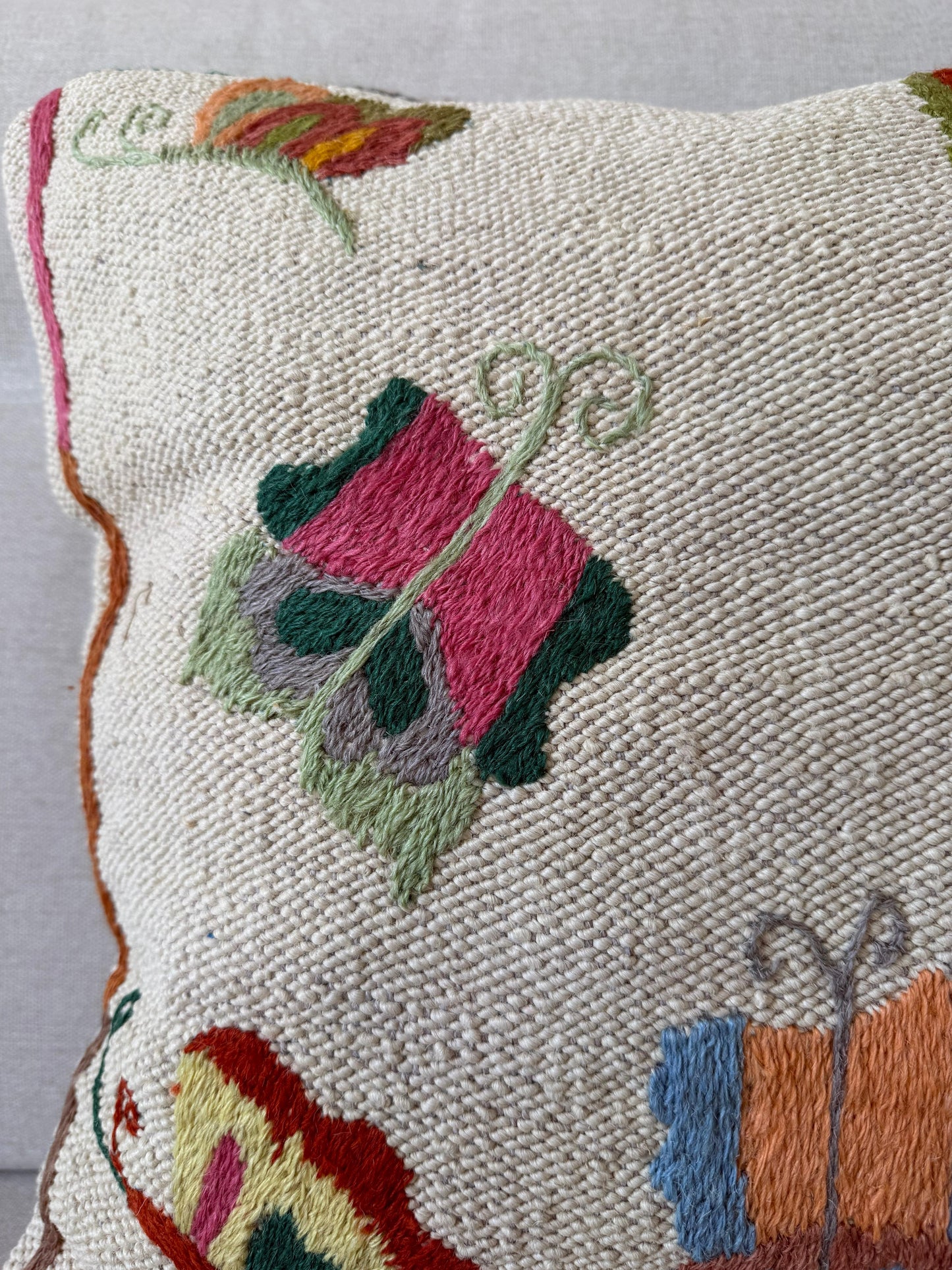 Suzani Kilim cushion cover (50x50cm)