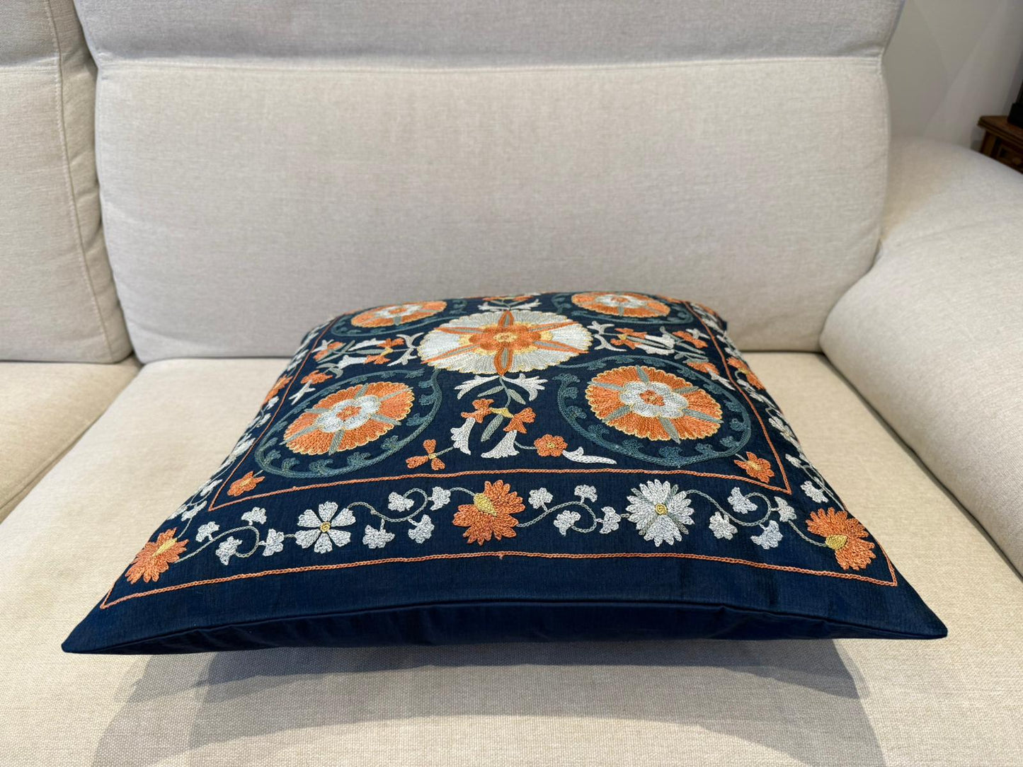 Suzani Pure Silk cushion