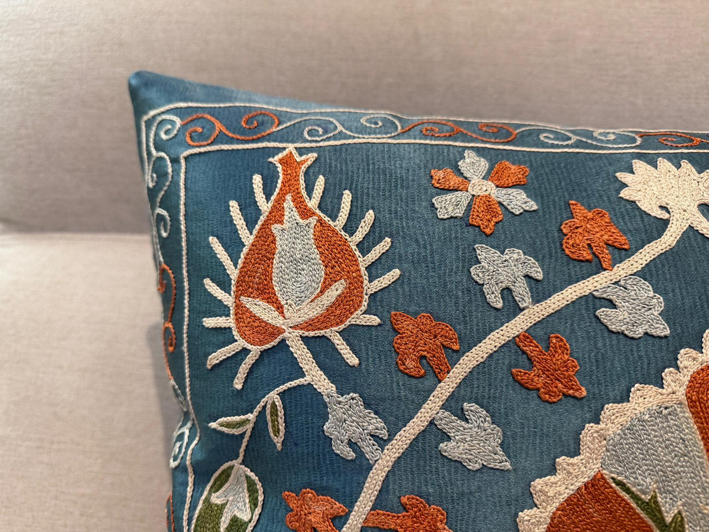 Suzani Pure Silk cushion