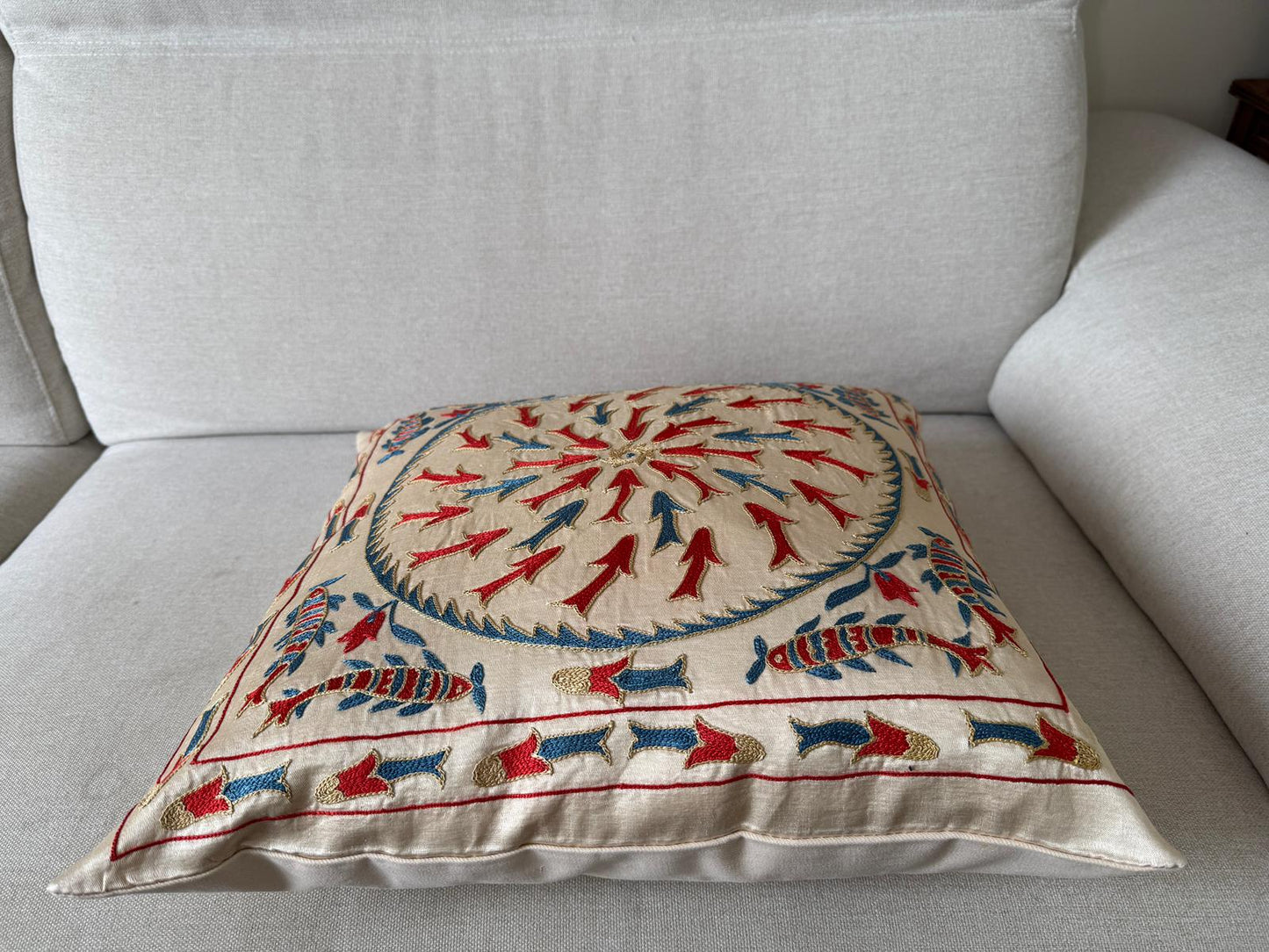 Suzani Pure Silk cushion