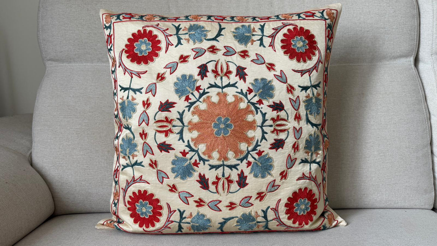 Suzani Pure Silk cushion
