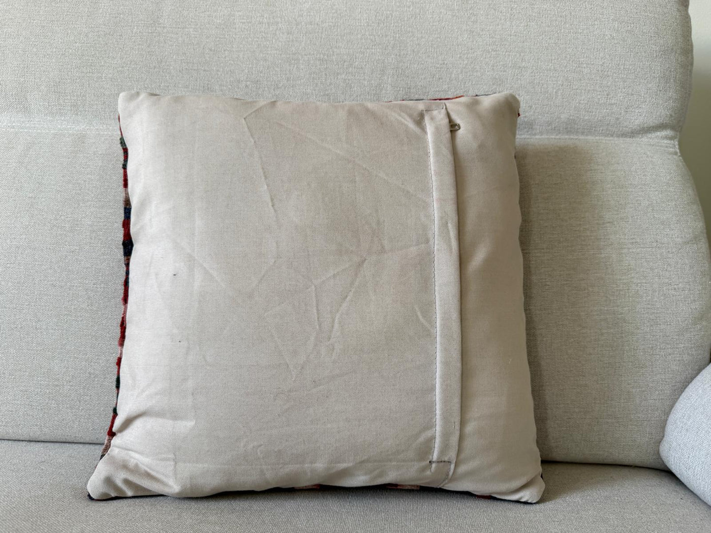 Hand woven Kilim cushion cover (40x40cm)