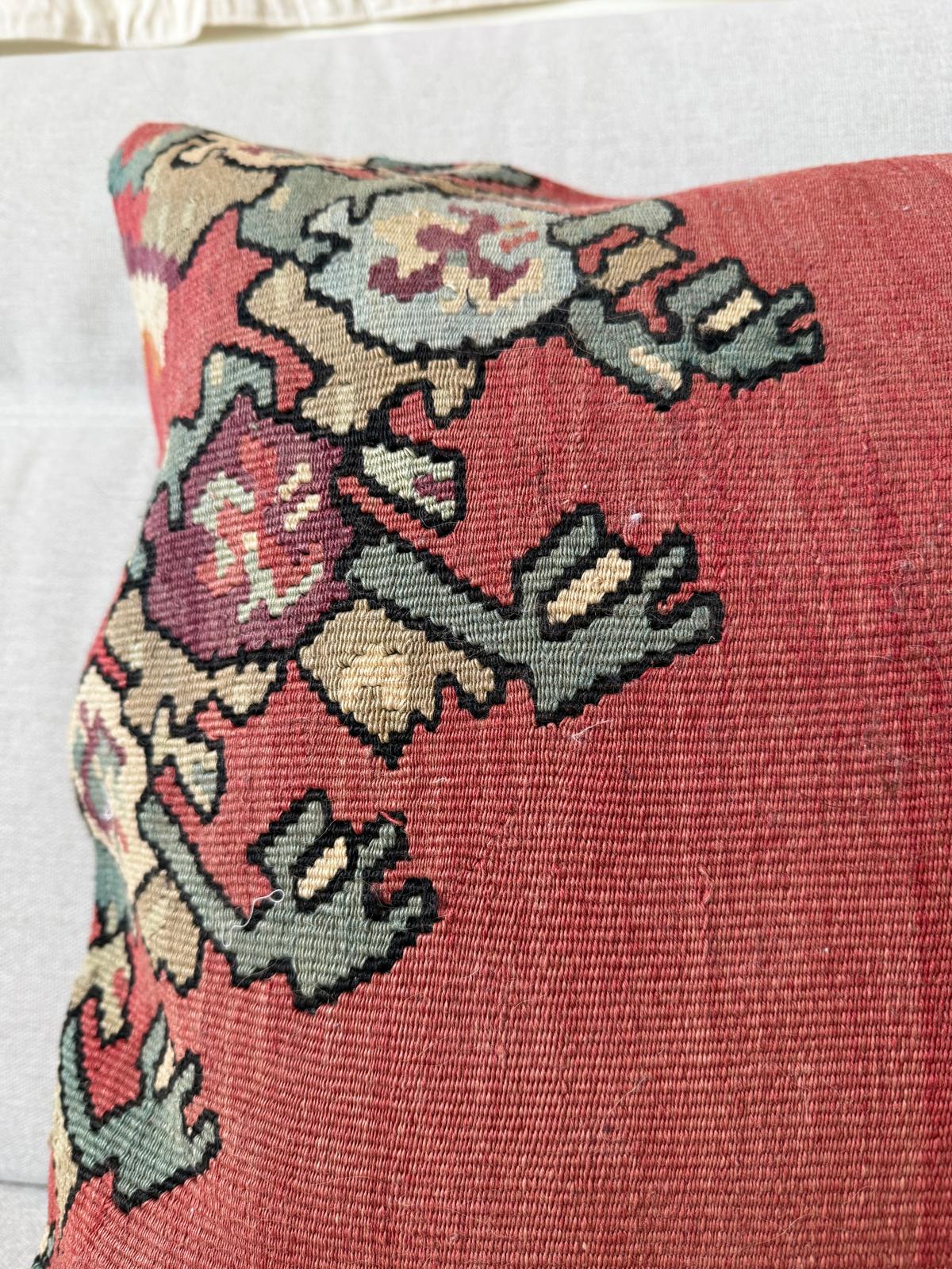 Hand woven Kilim cushion cover (50x50cm)