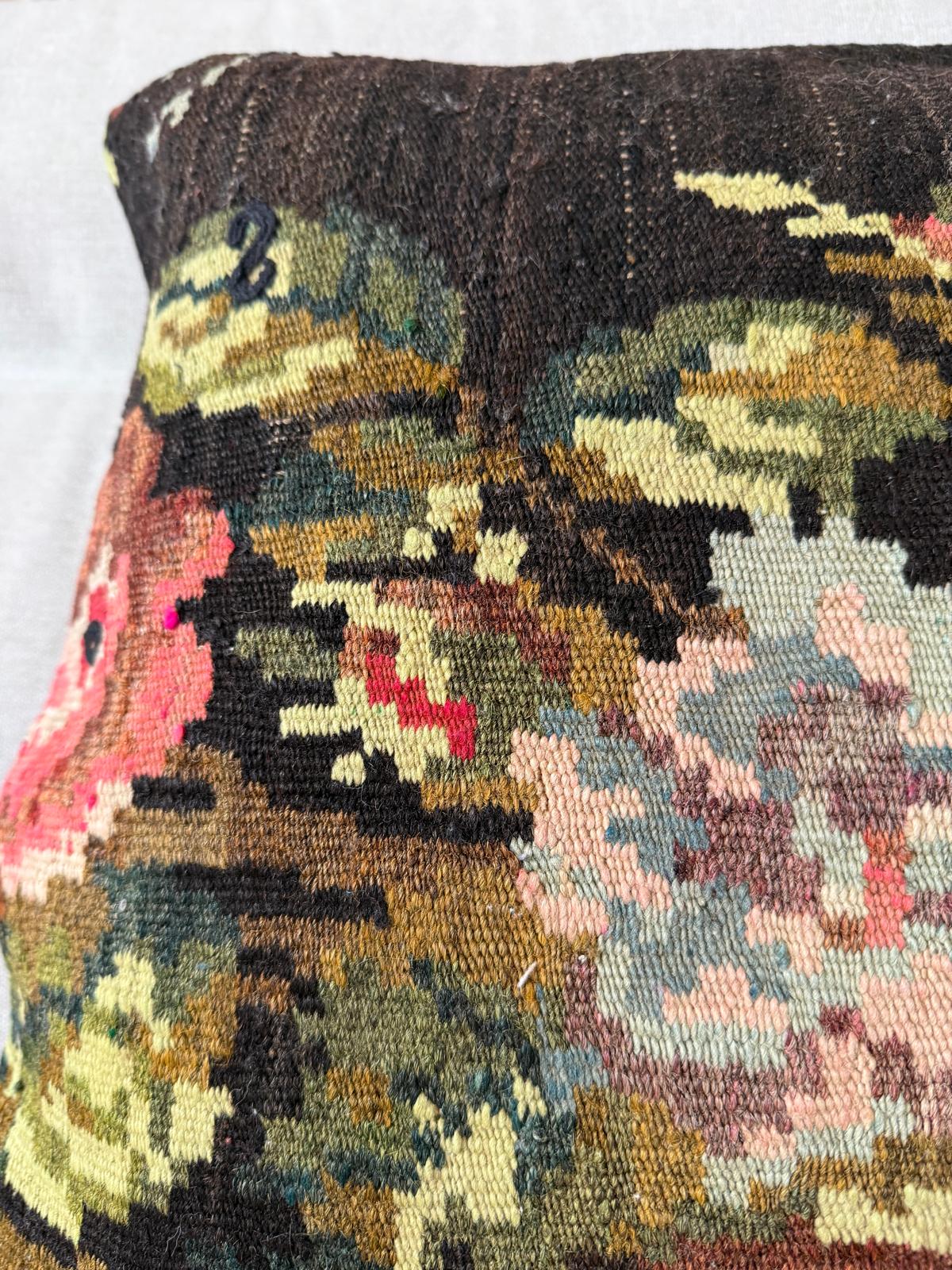 Hand woven Kilim cushion cover (50x50cm)