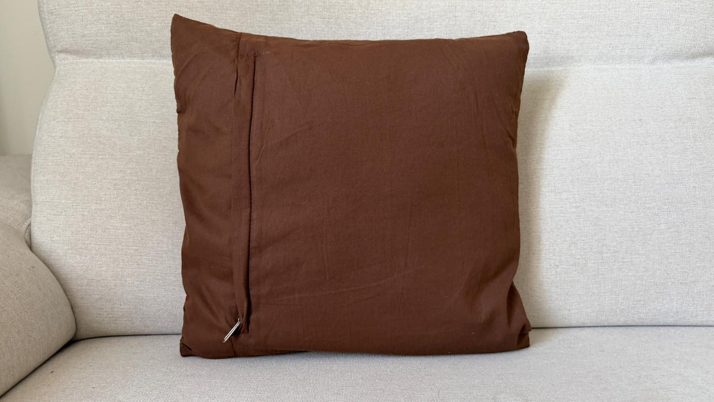 Hand woven Kilim cushion cover (40x40cm)