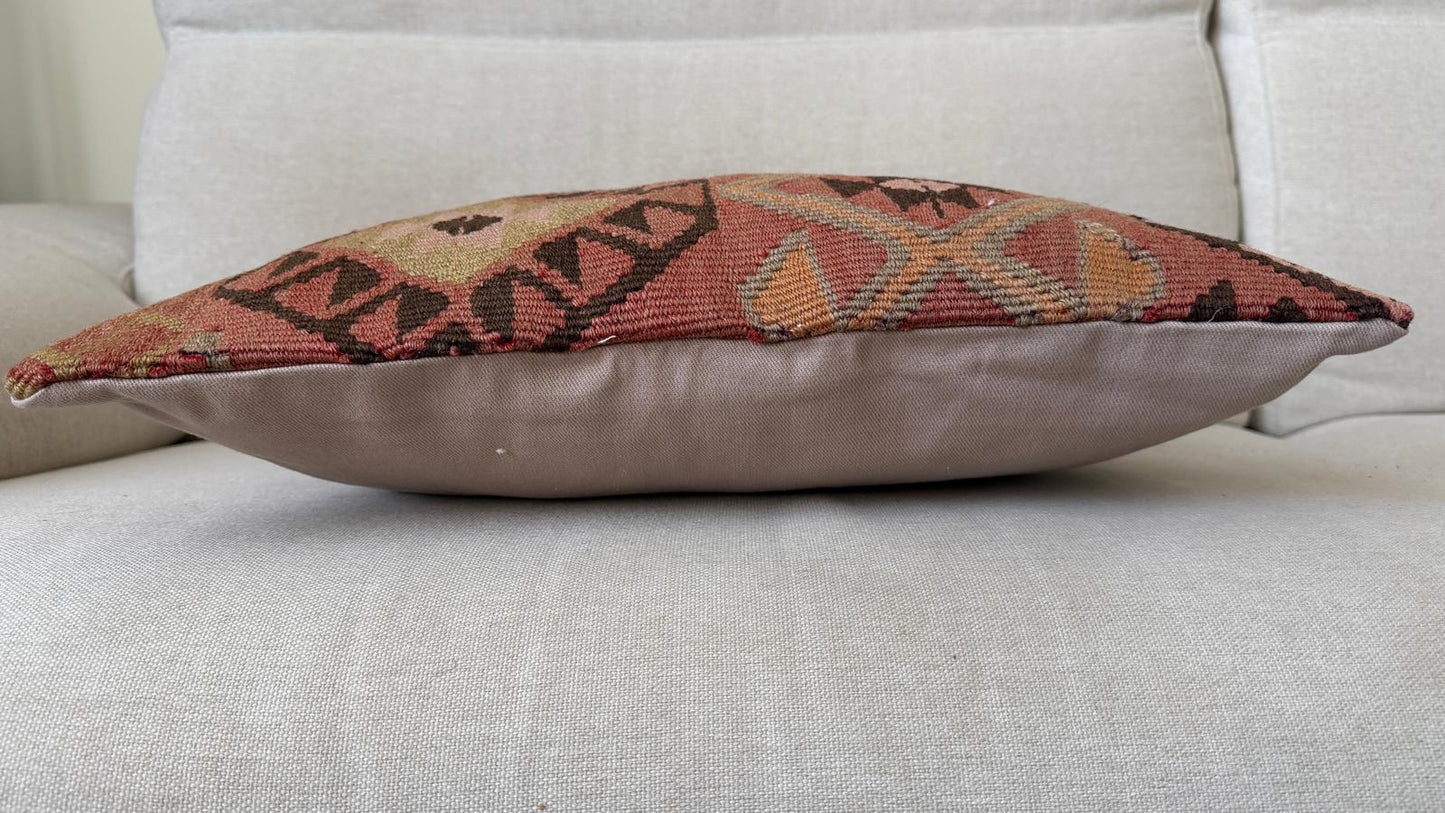 Hand woven Kilim cushion cover (50x50cm)