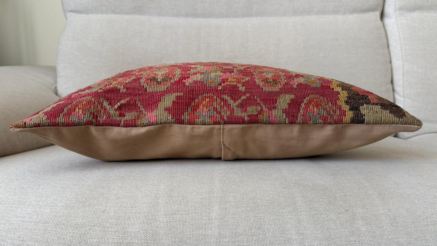 Hand woven Kilim cushion cover (50x50cm)