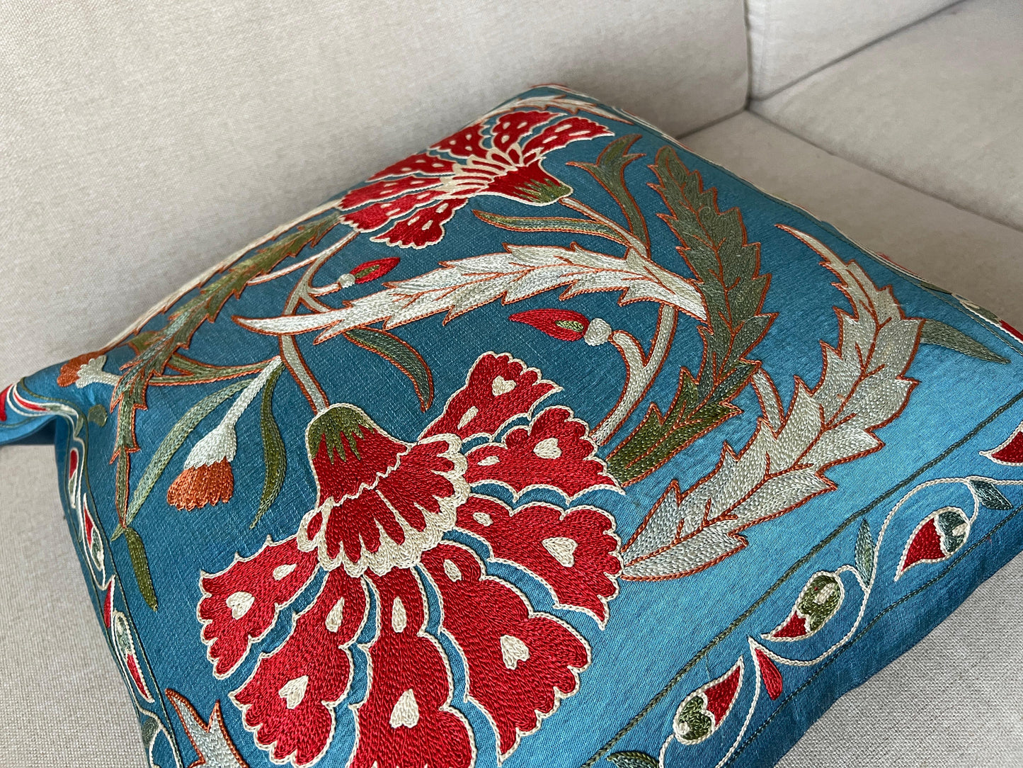 Suzani Pure Silk cushion