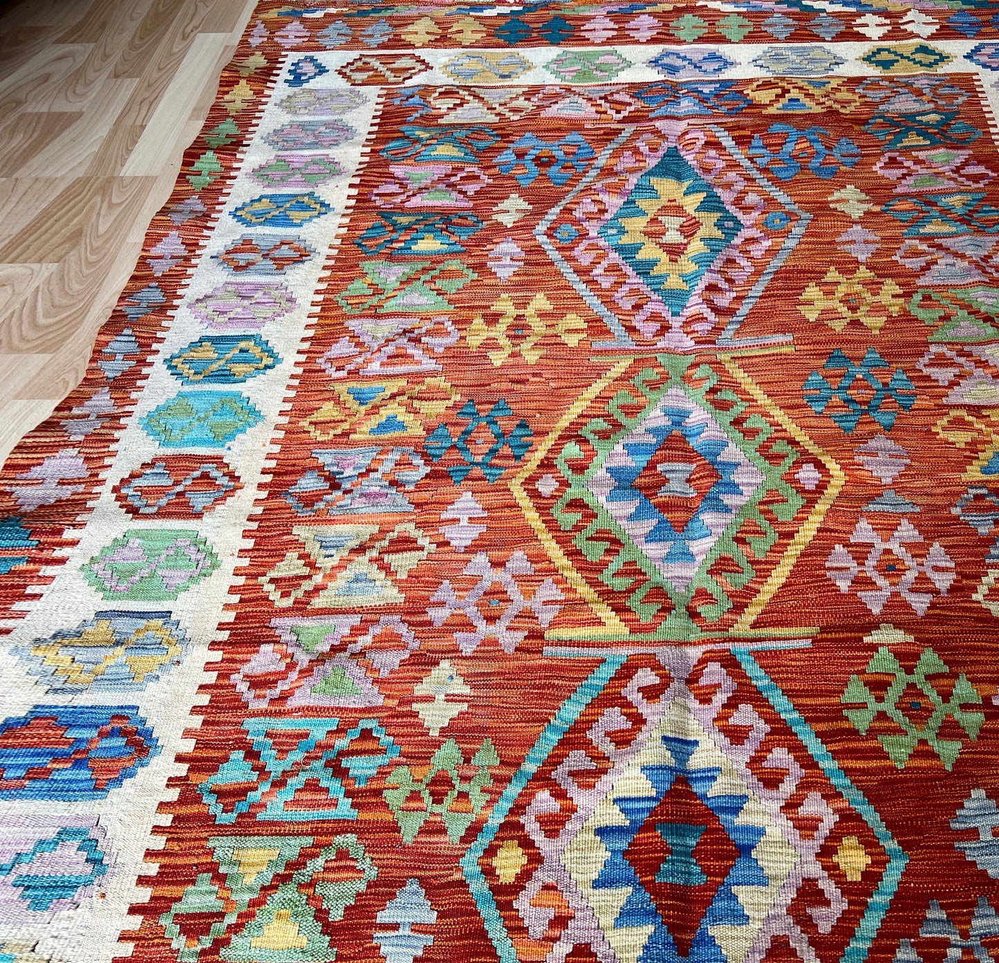 Classic Afghan Maimana Kilim