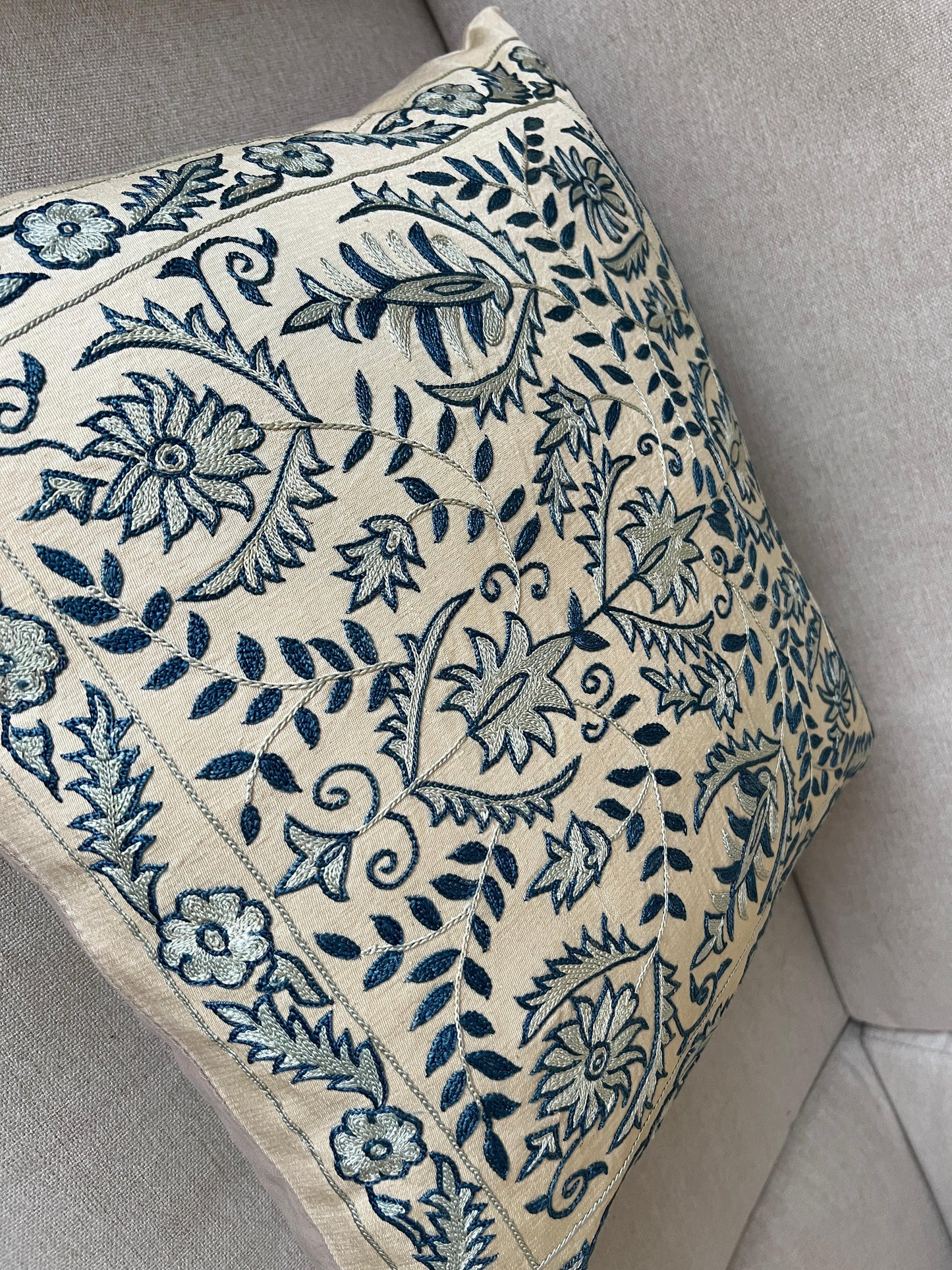 Suzani Pure Silk cushion
