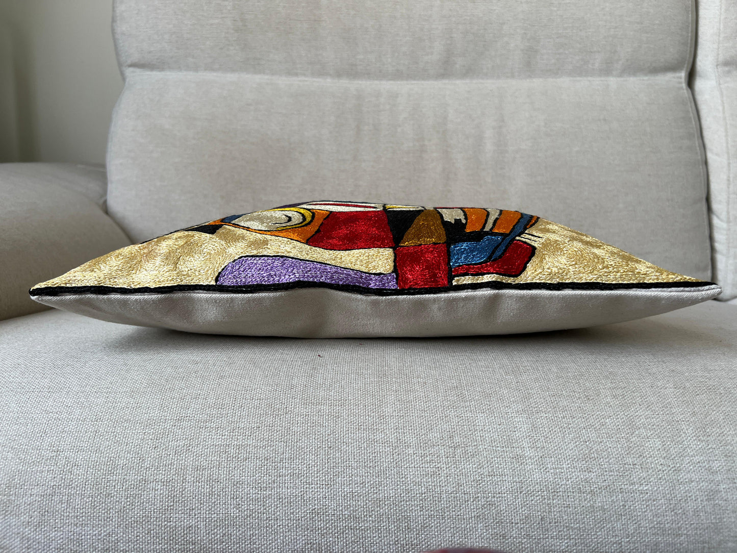 Suzani Hand Embroidered Cushion