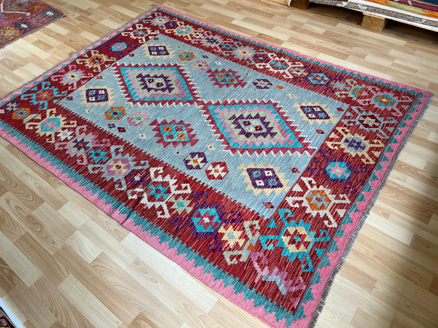 Classic Afghan Maimana Kilim