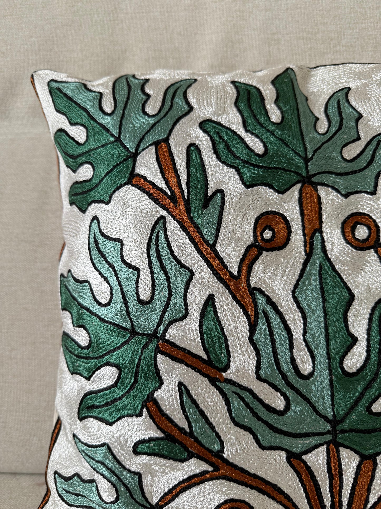 Suzani Hand Embroidered Cushion
