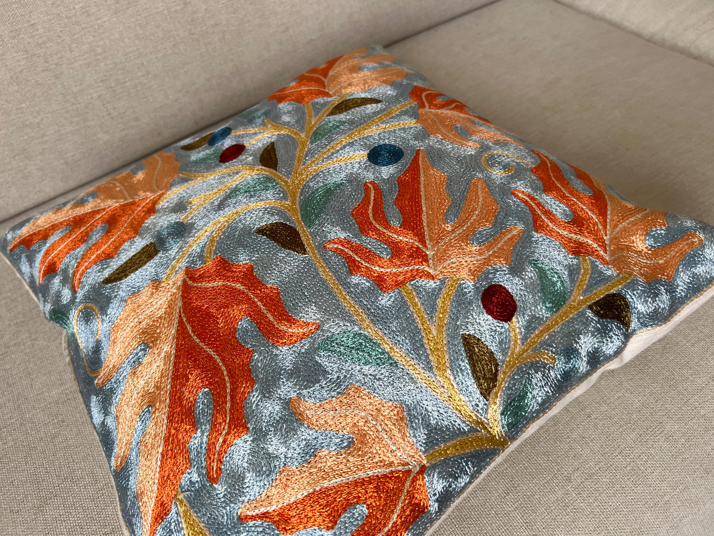Suzani Hand Embroidered Cushion