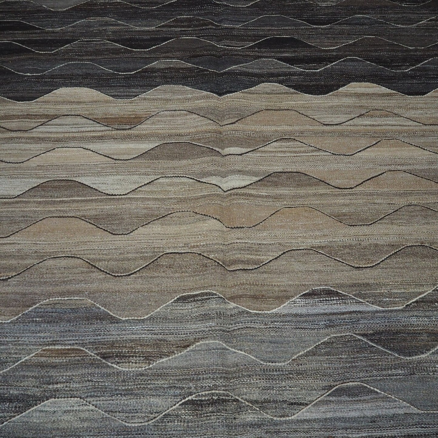 Undyed Natural colour Kilim.