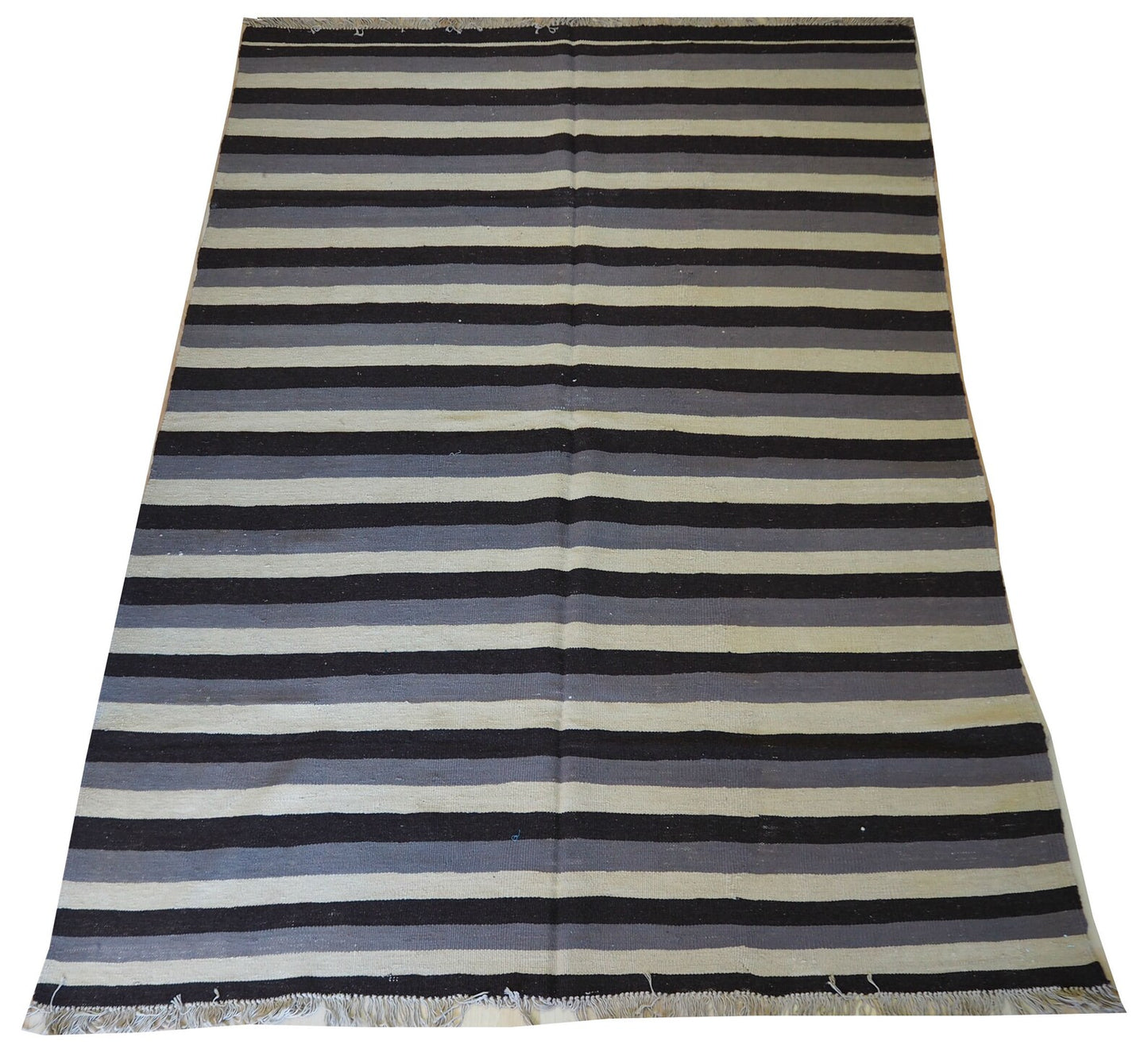 Vintage beautiful striped design kilim