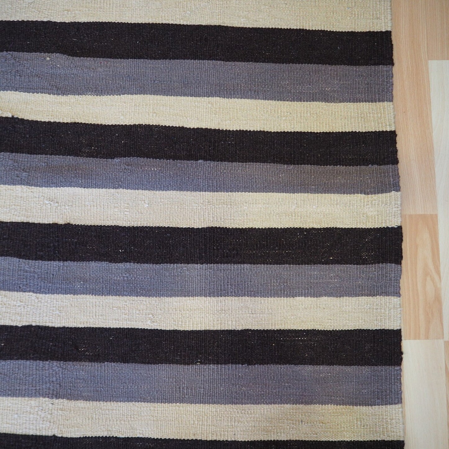 Vintage beautiful striped design kilim