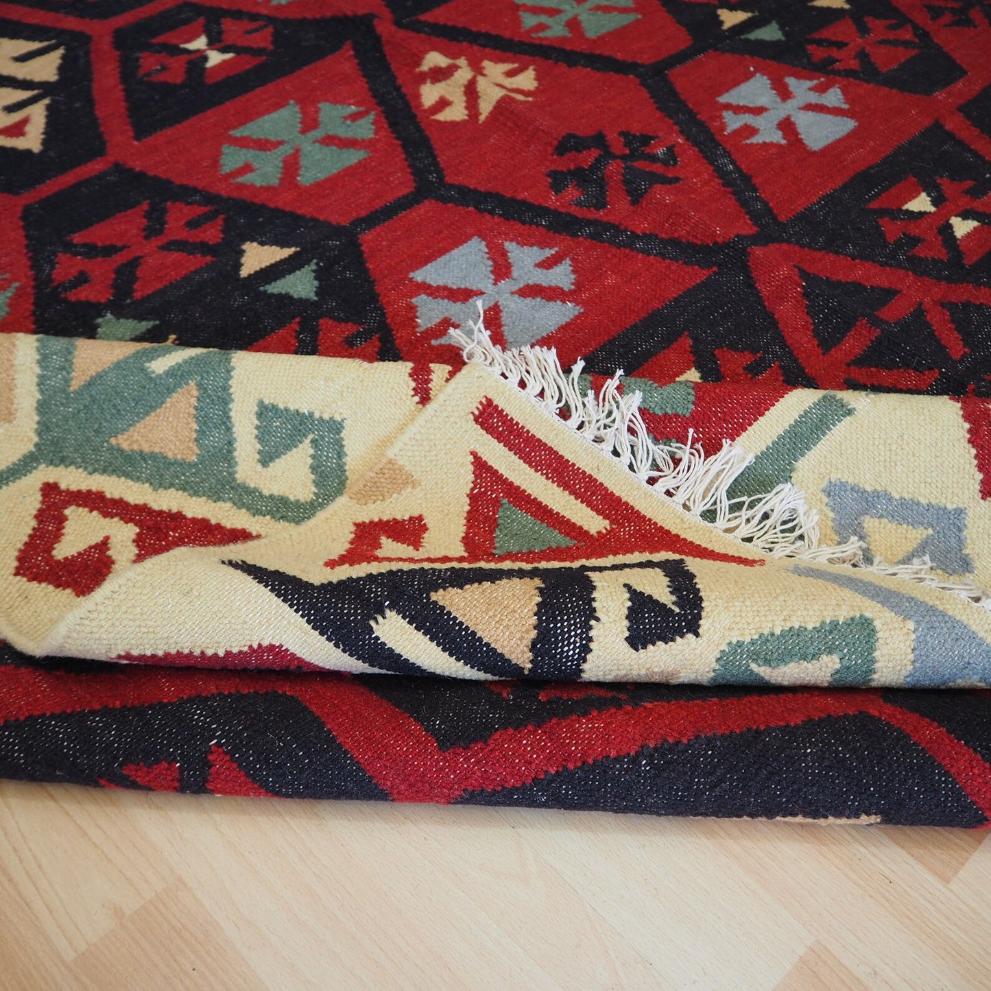 Afghan Maimana vintage Kilim.