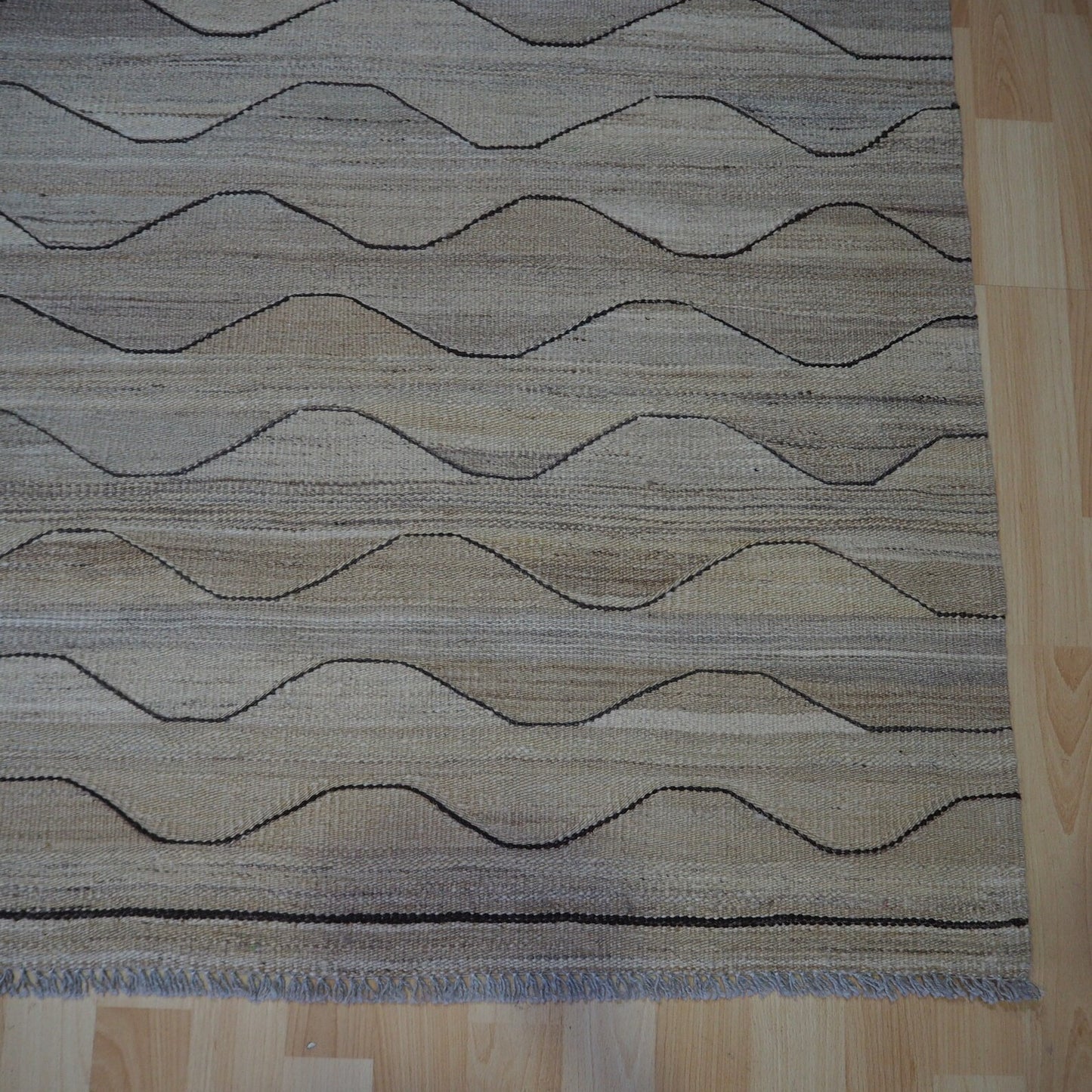 Undyed Natural colour Kilim.