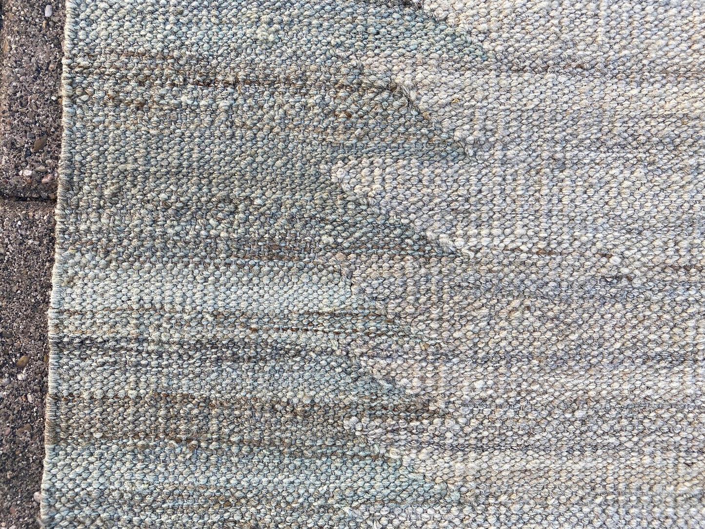 Contemporary plain kilim.
