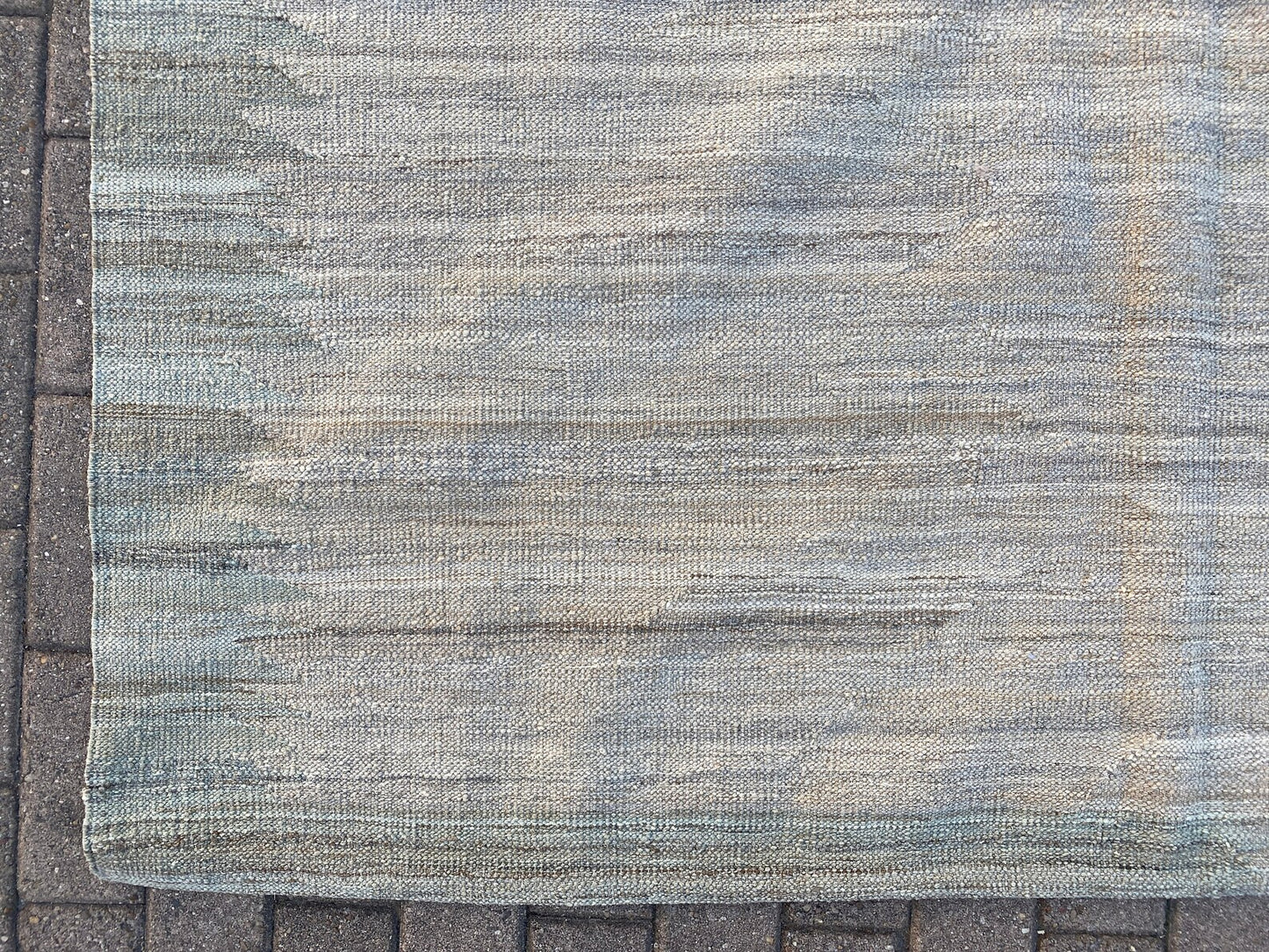 Contemporary plain kilim.