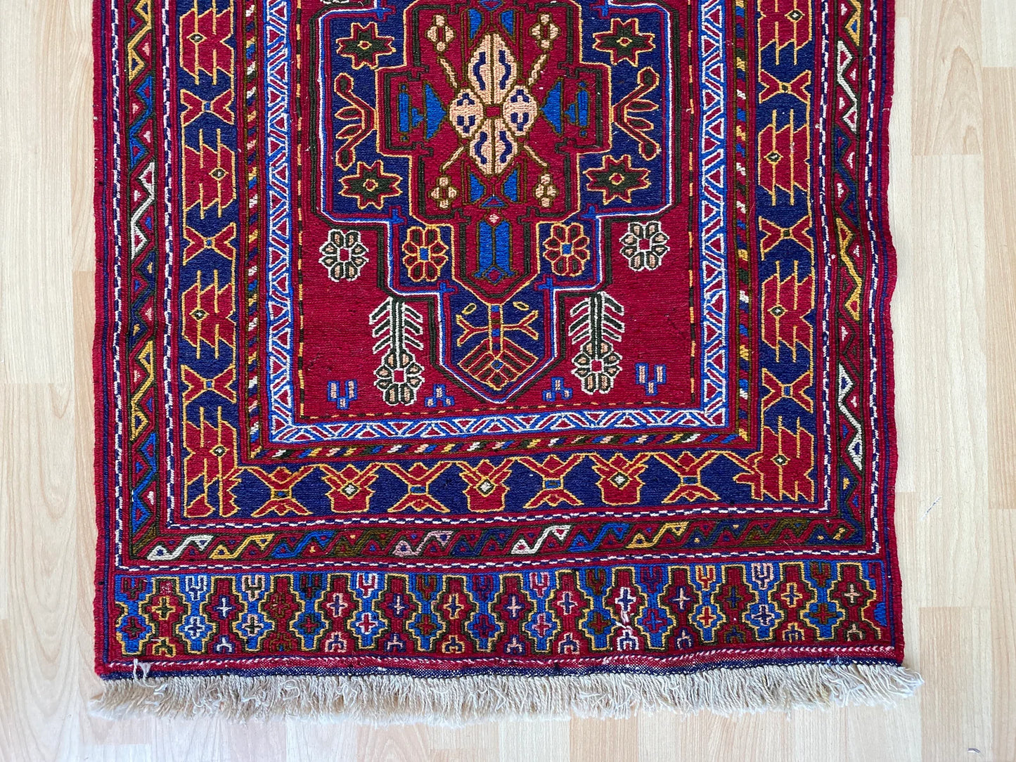 Afghan Tribal Runner kilim.