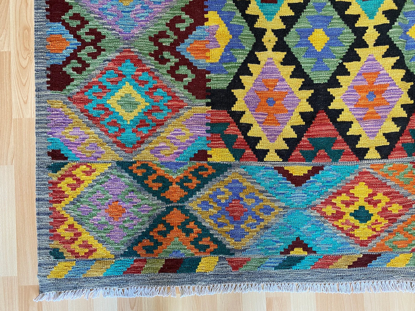 Classic Afghan Maimana Kilim