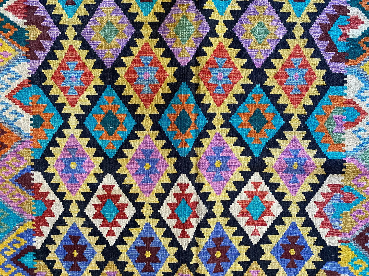 Classic Afghan Maimana Kilim