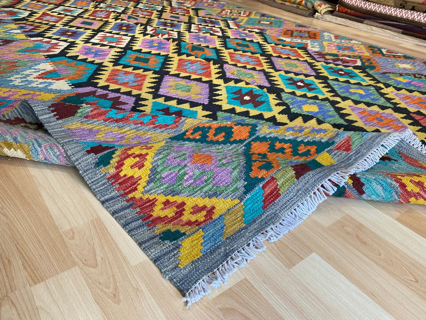 Classic Afghan Maimana Kilim