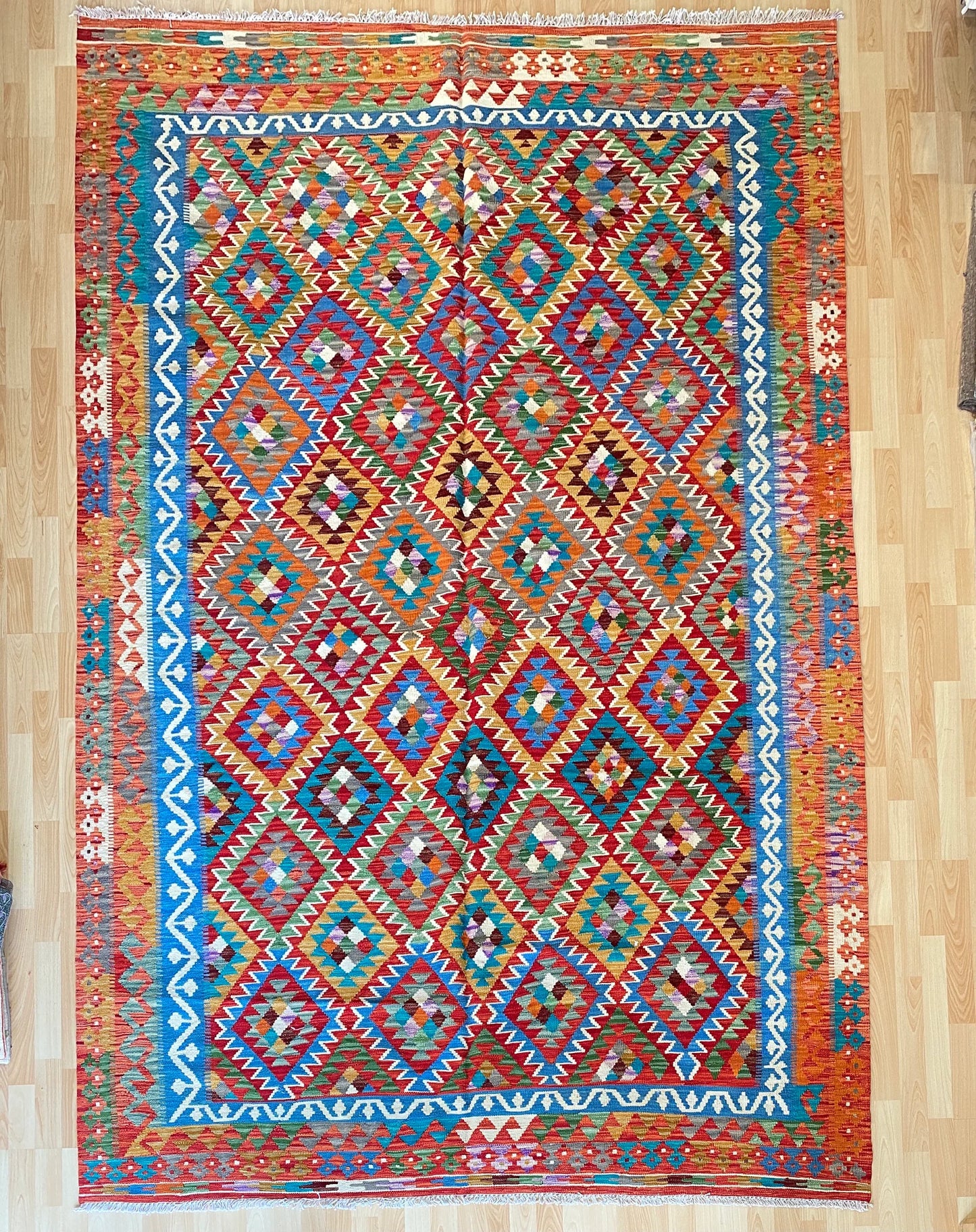 Classic Afghan Maimana Kilim