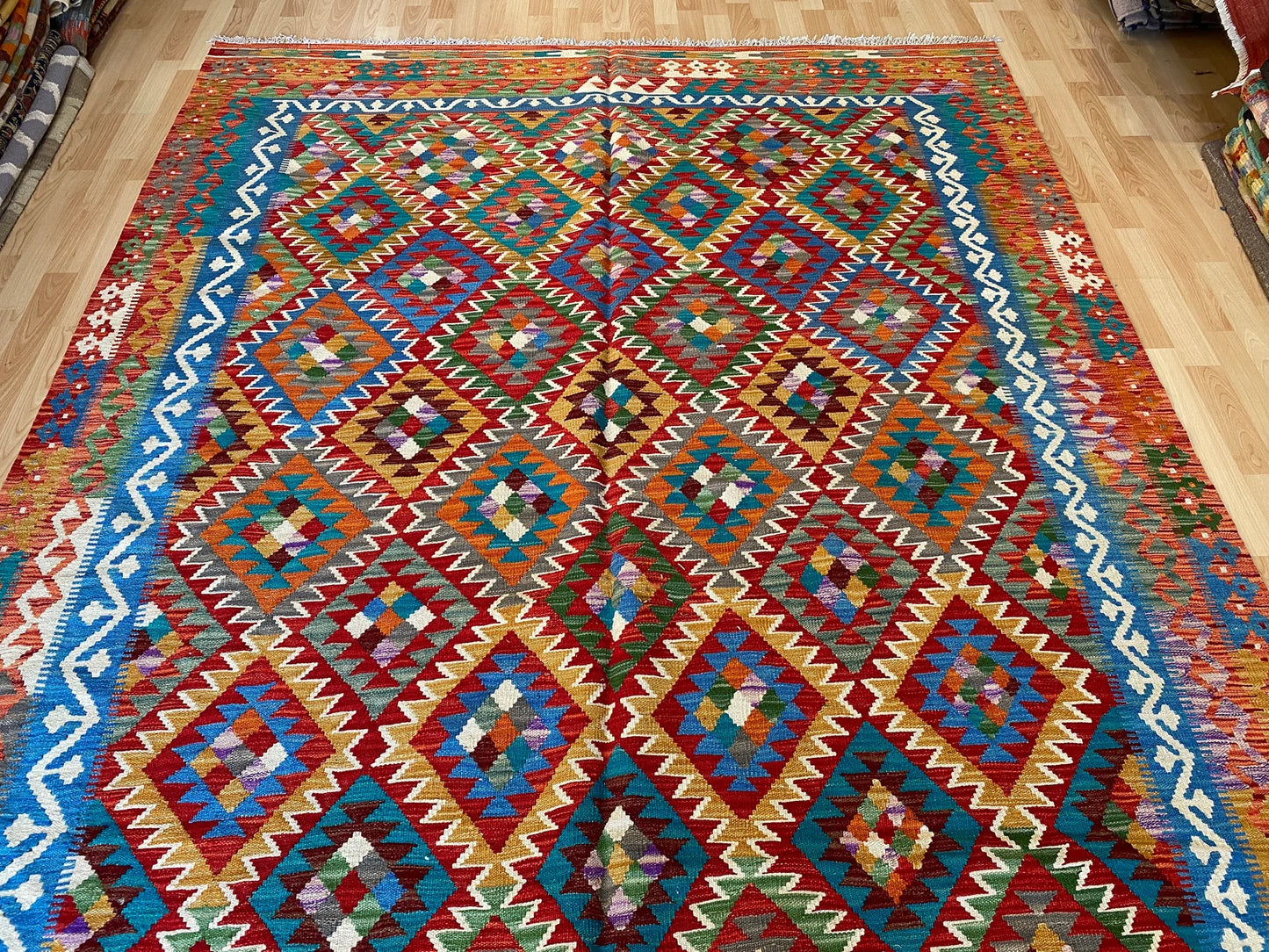 Classic Afghan Maimana Kilim