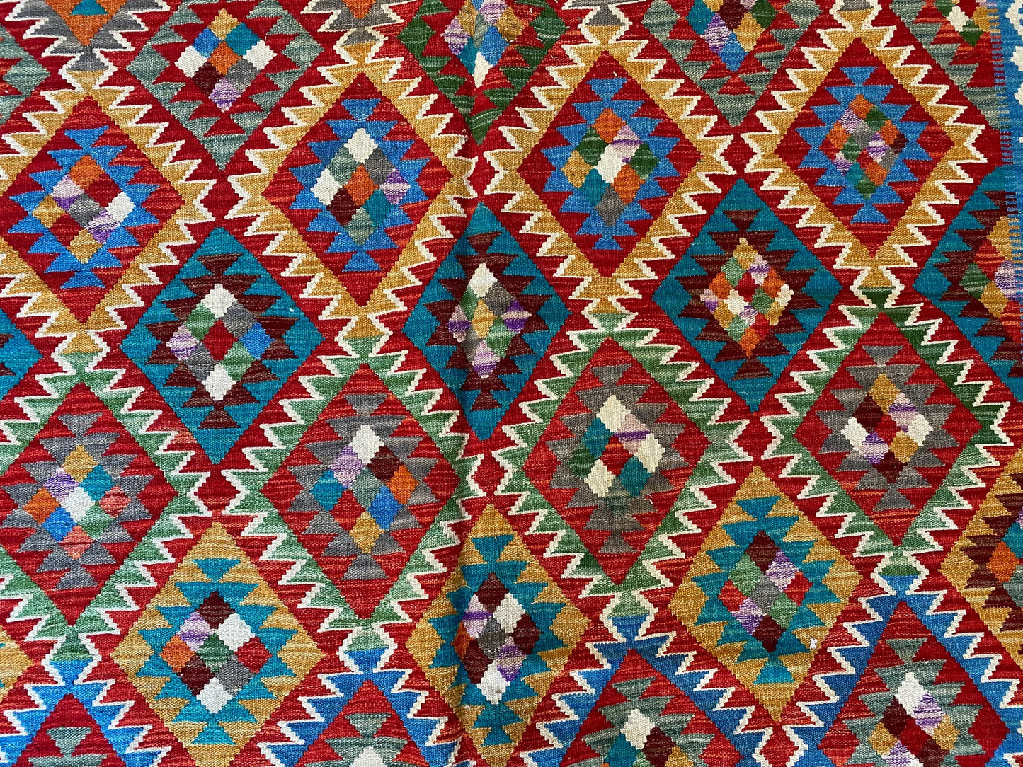 Classic Afghan Maimana Kilim