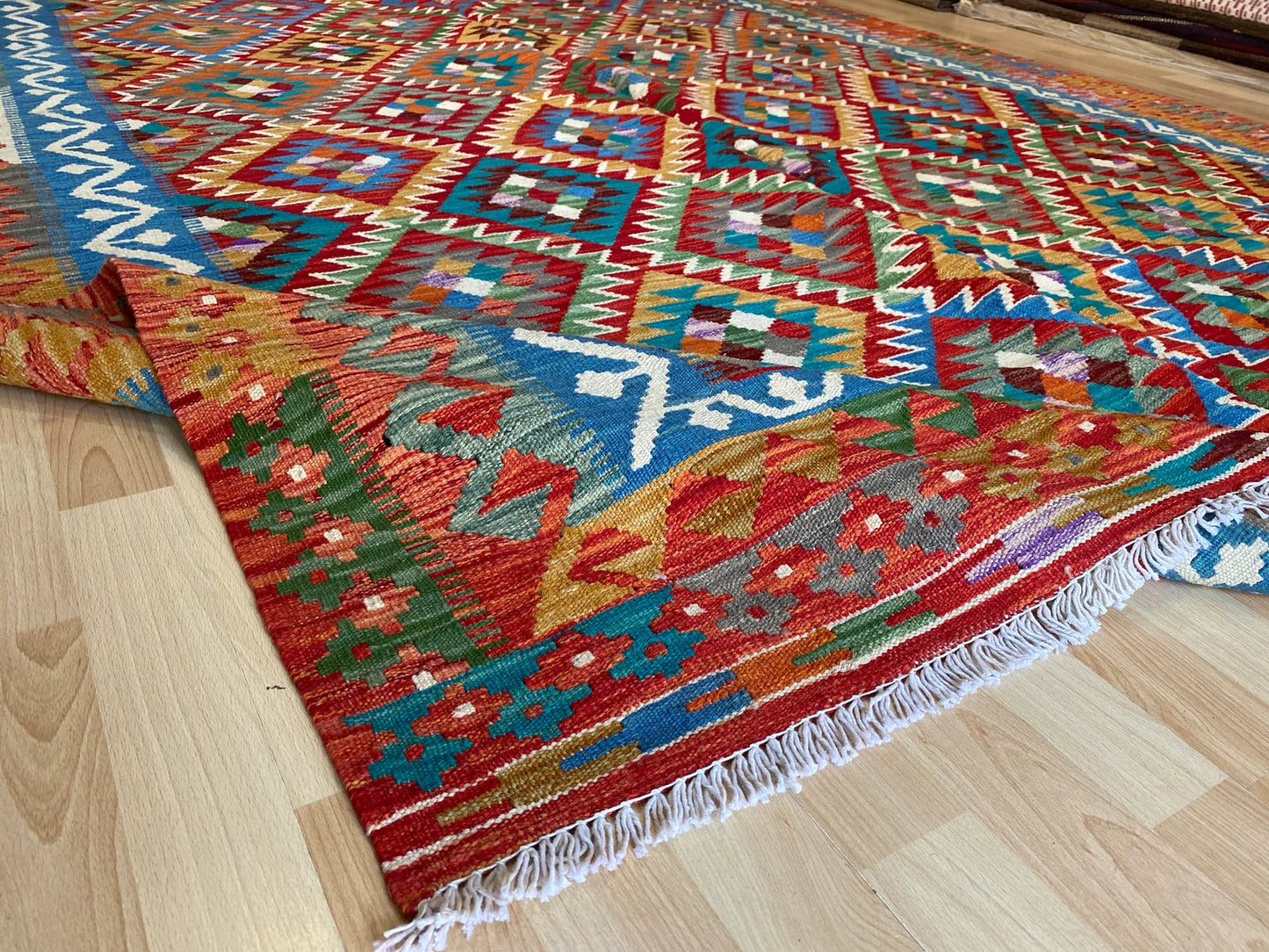 Classic Afghan Maimana Kilim