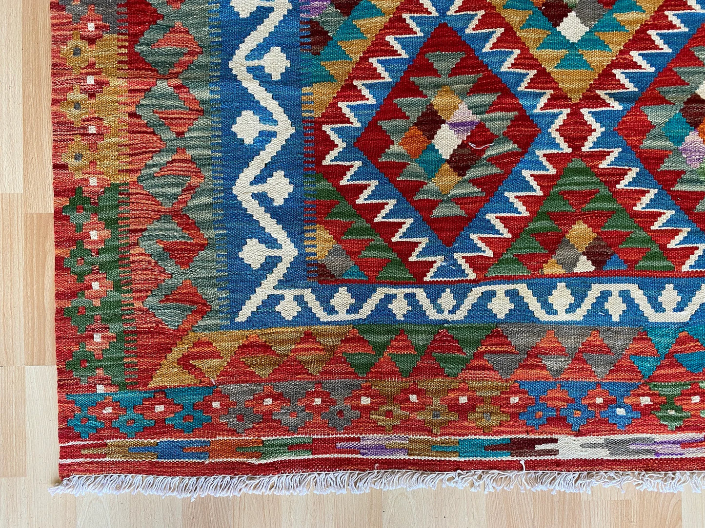 Classic Afghan Maimana Kilim