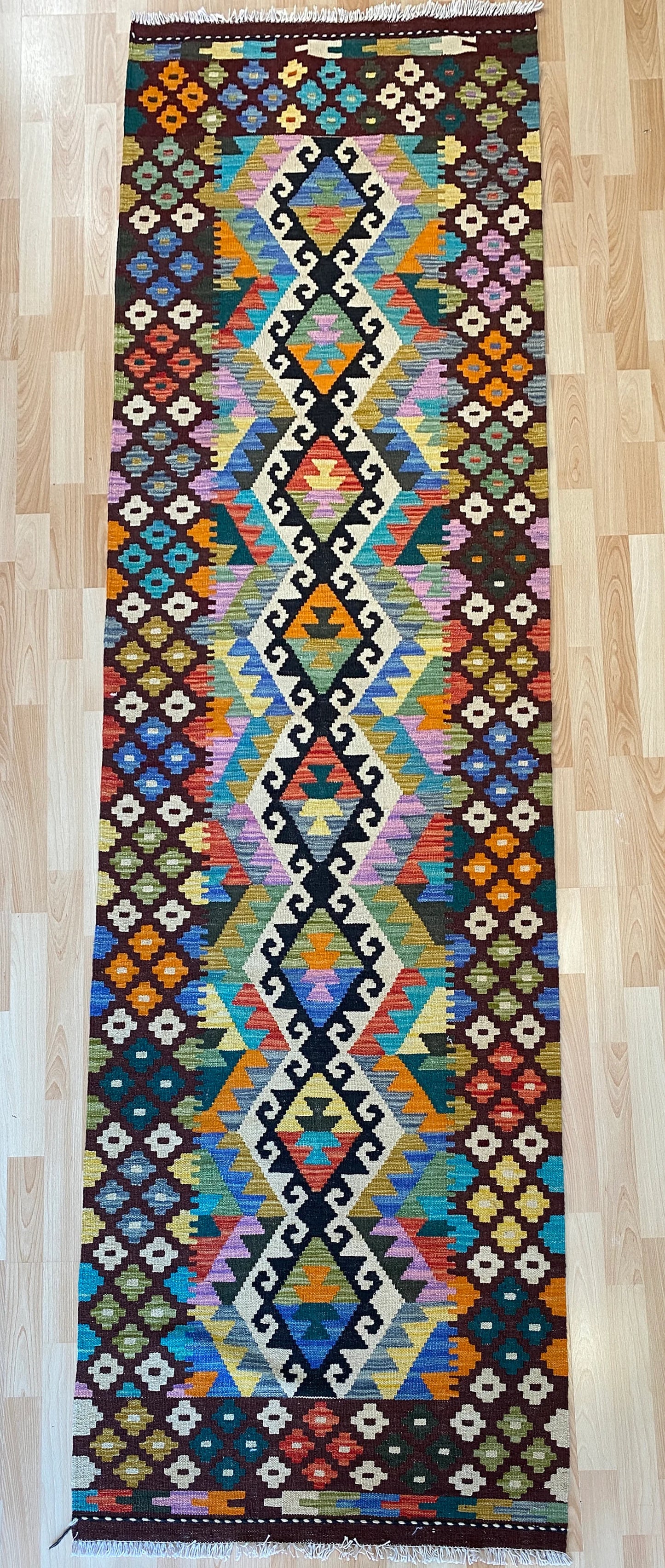 Classic Afghan Maimana Kilim