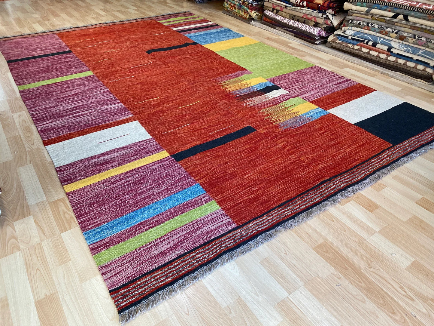 Contemporary Modern kilim.