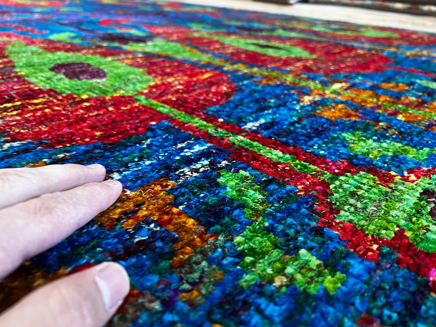 Ikat Design Rug