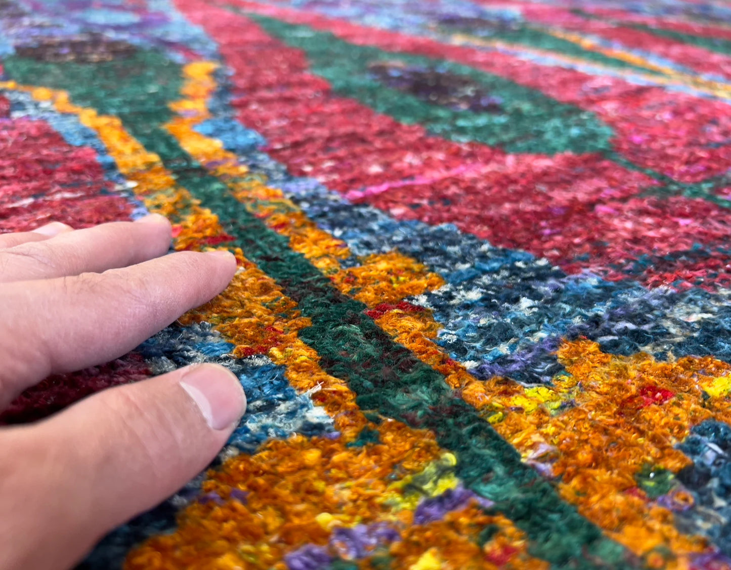 Ikat Design Rug