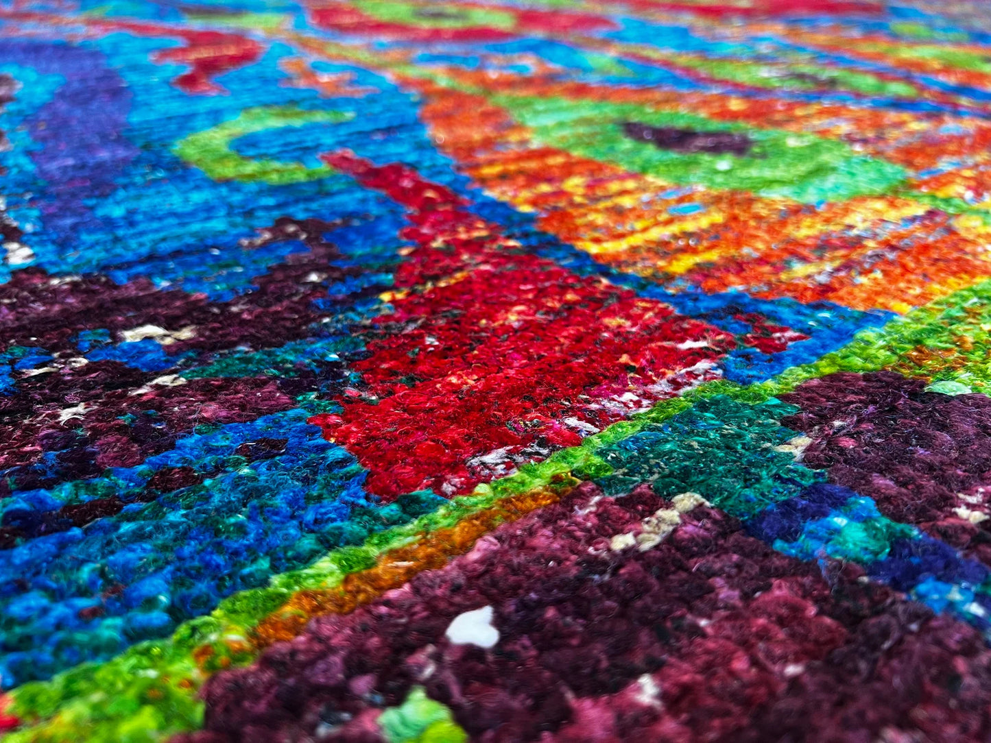Ikat Design Rug