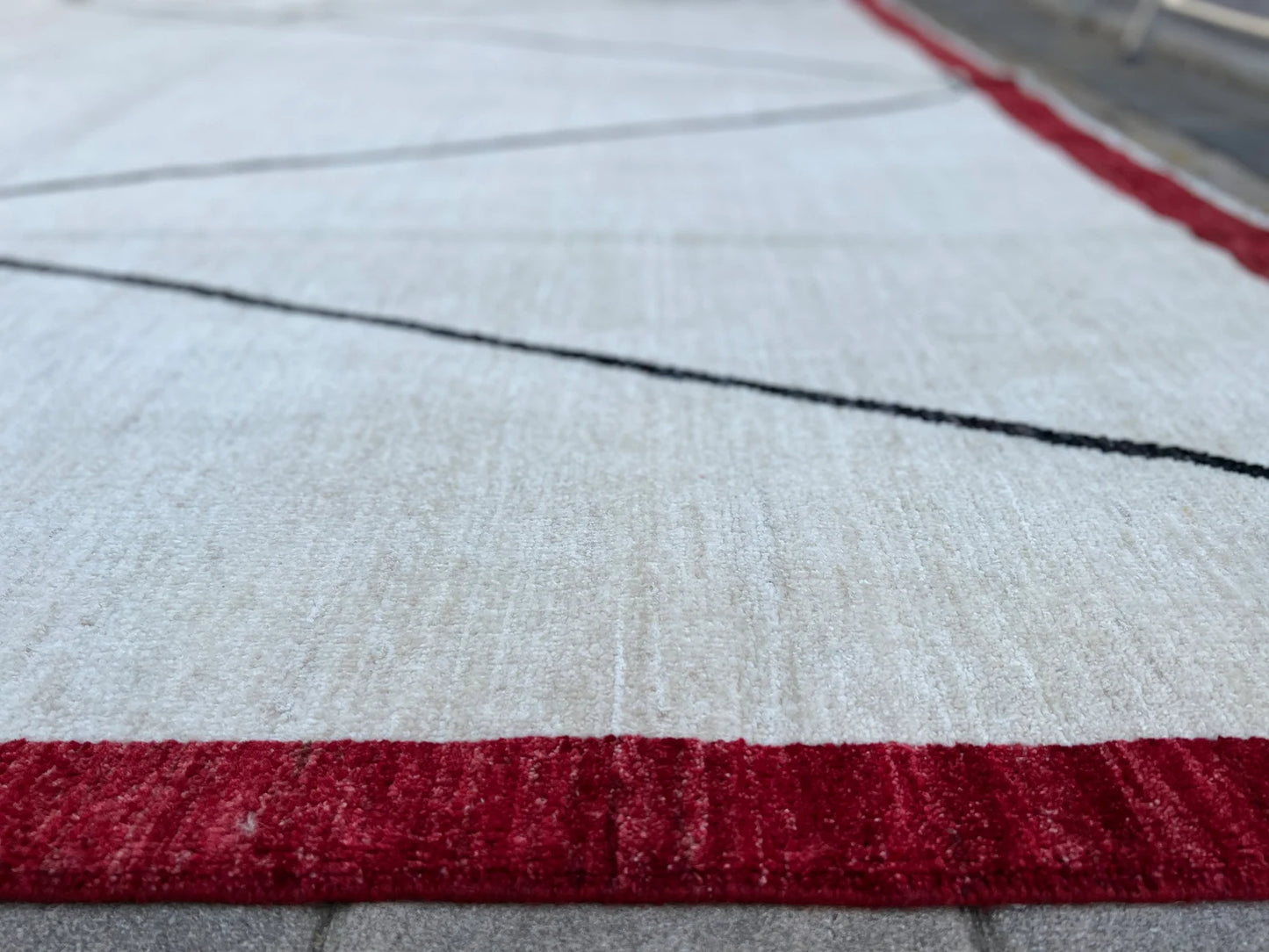 Berber hand knotted rug