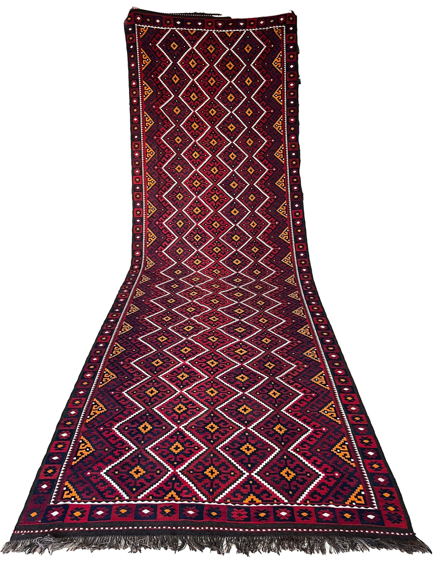 Afghan Maimana vintage Kilim.