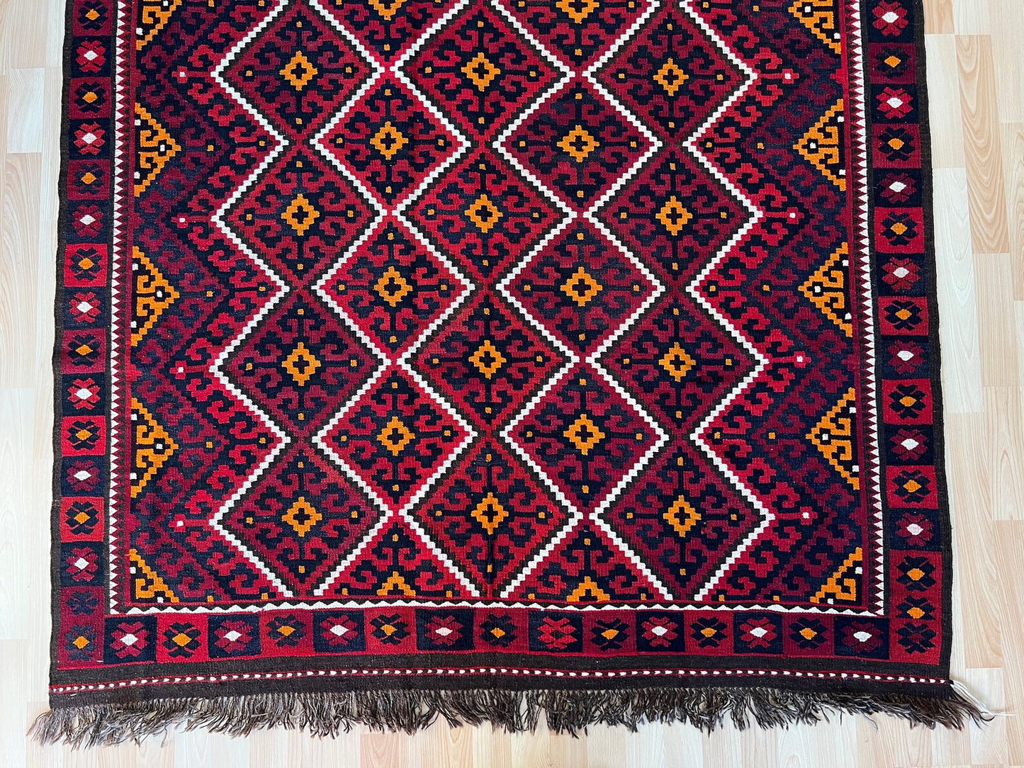 Afghan Maimana vintage Kilim.