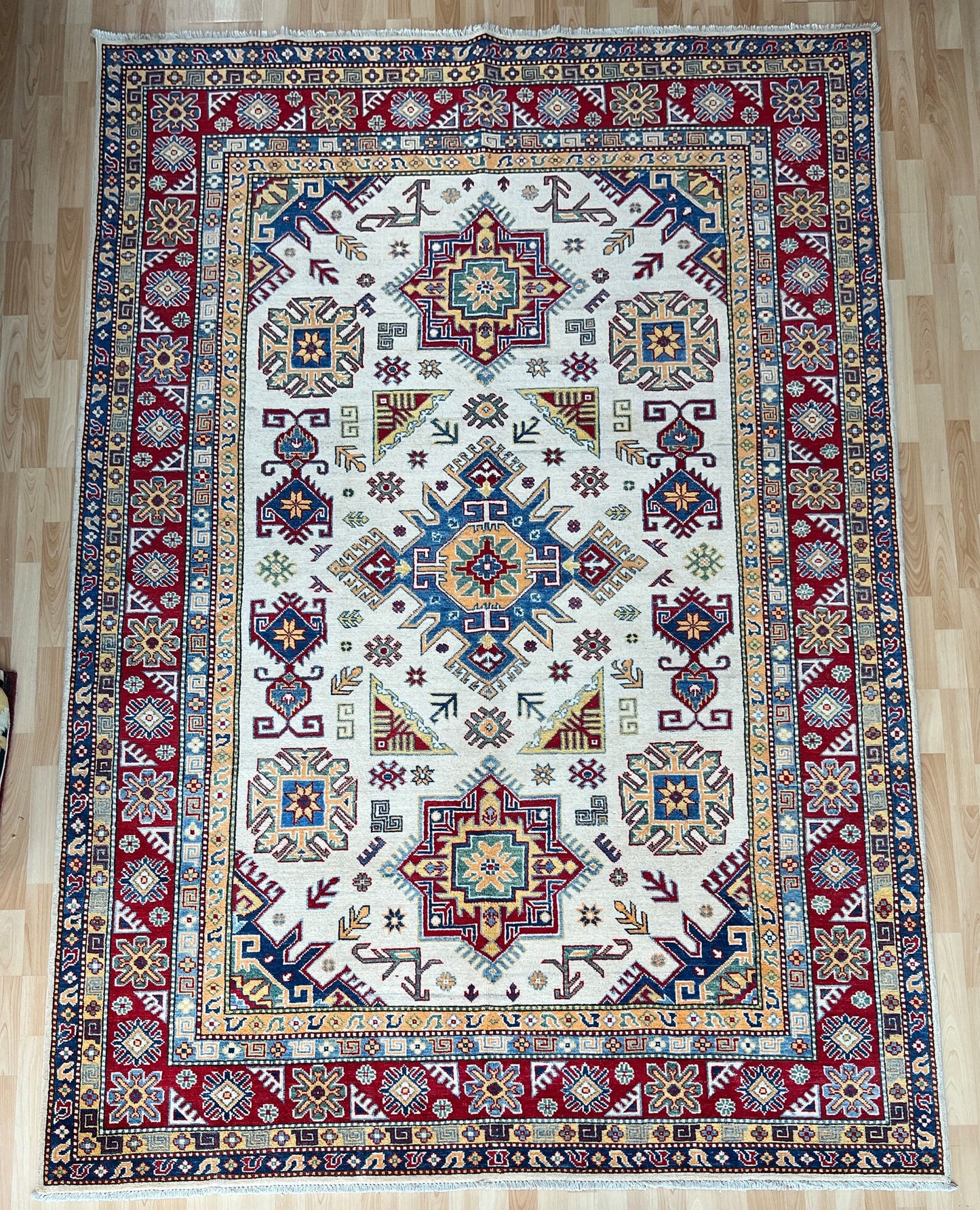 Oriental Kazak Rug.