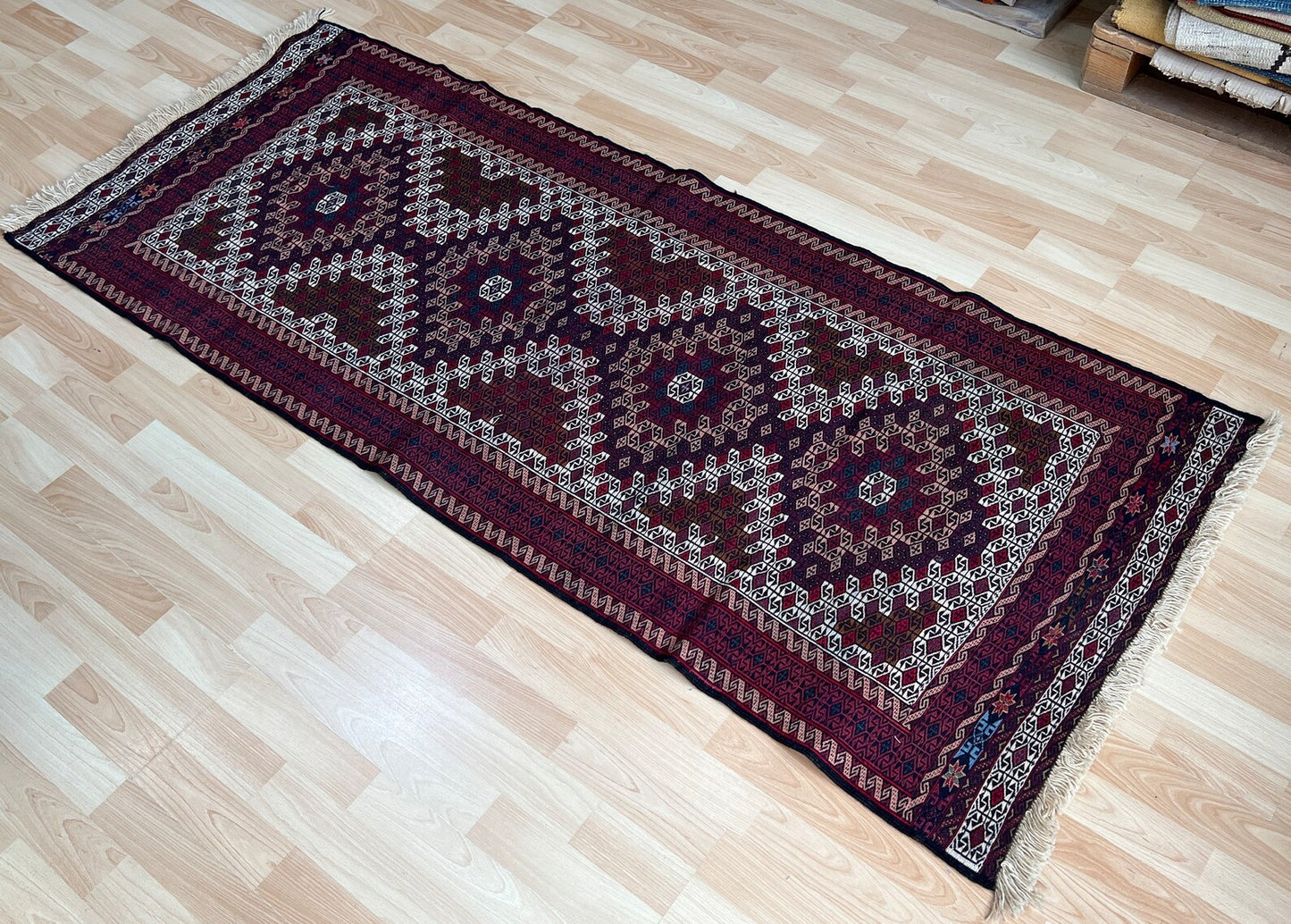 Maliki Embroidered Kilim.