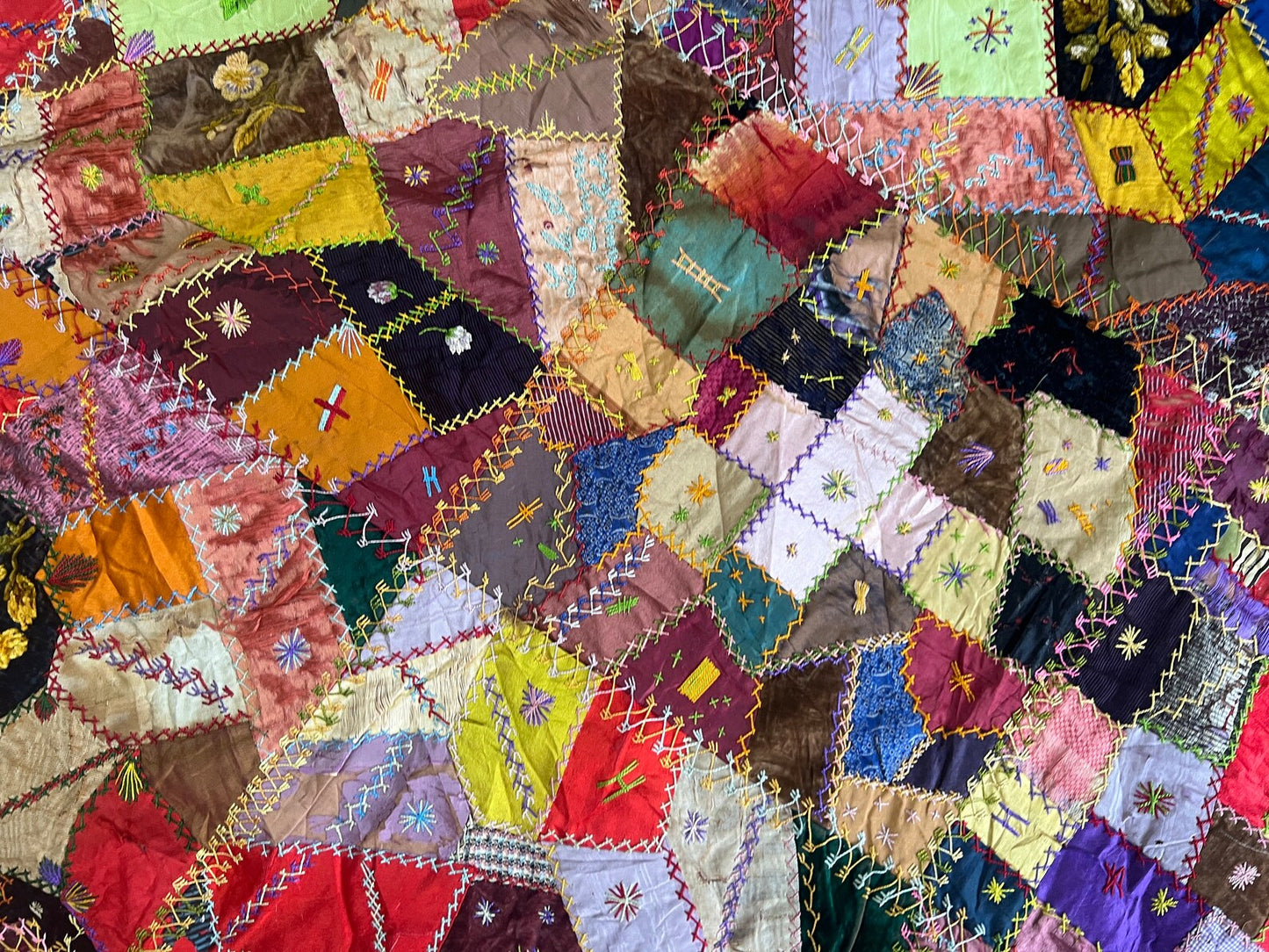 Vintage Ikat Patchwork