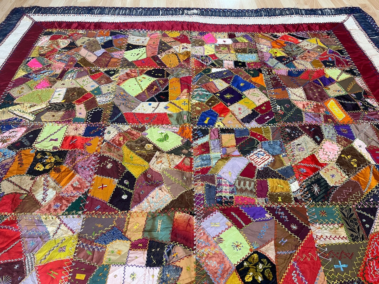 Vintage Ikat Patchwork