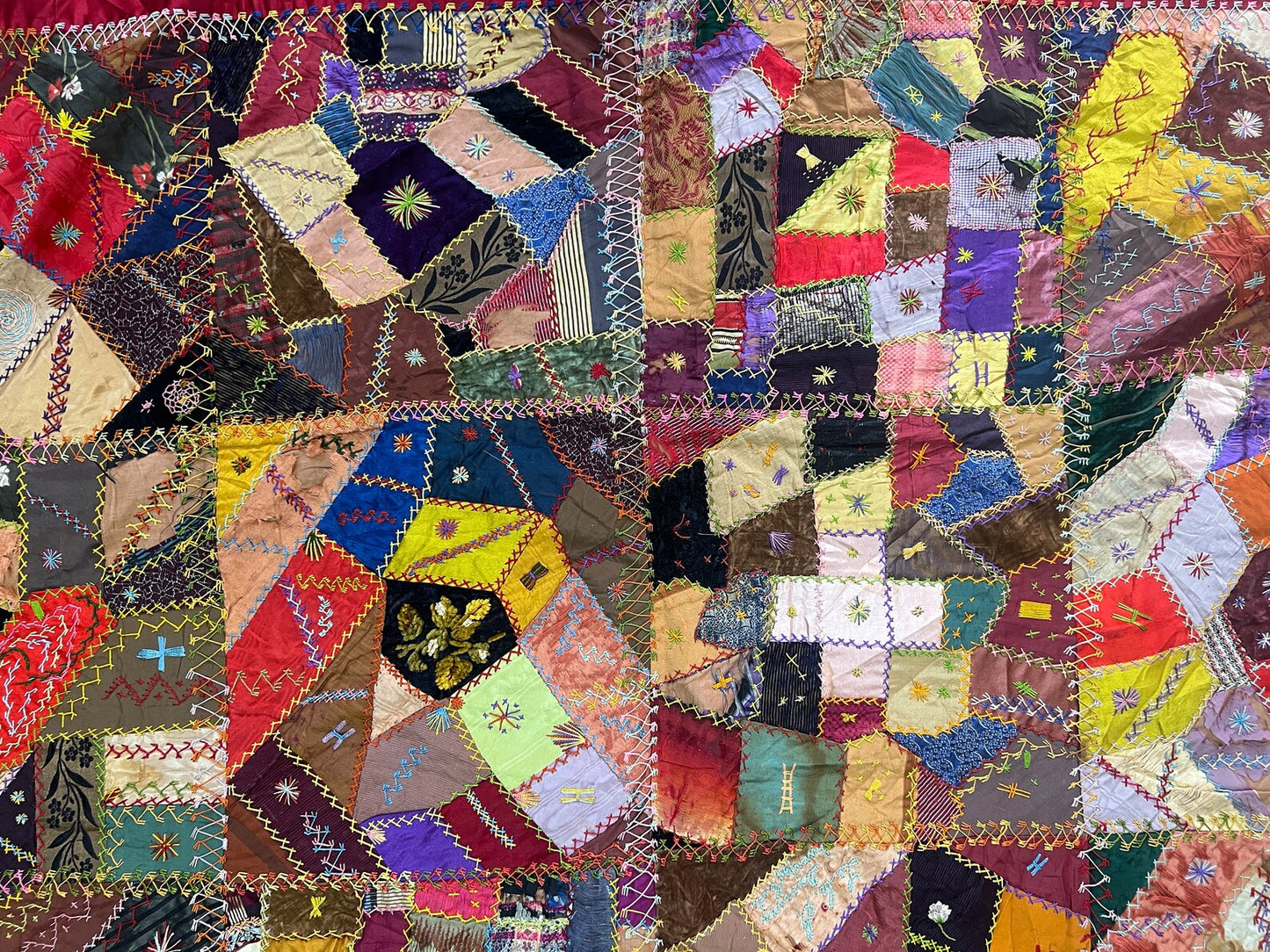 Vintage Ikat Patchwork