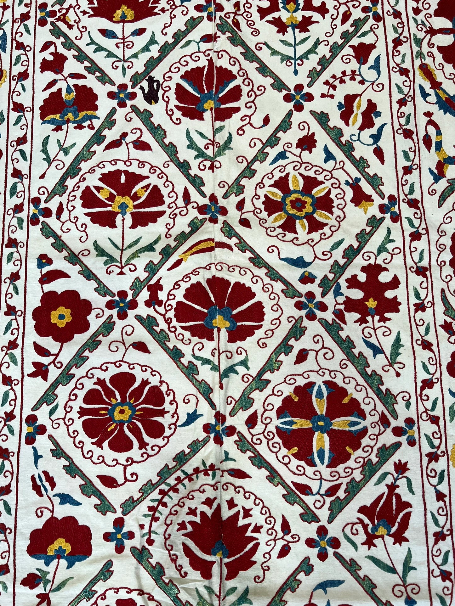 Suzani Silk Embroidered