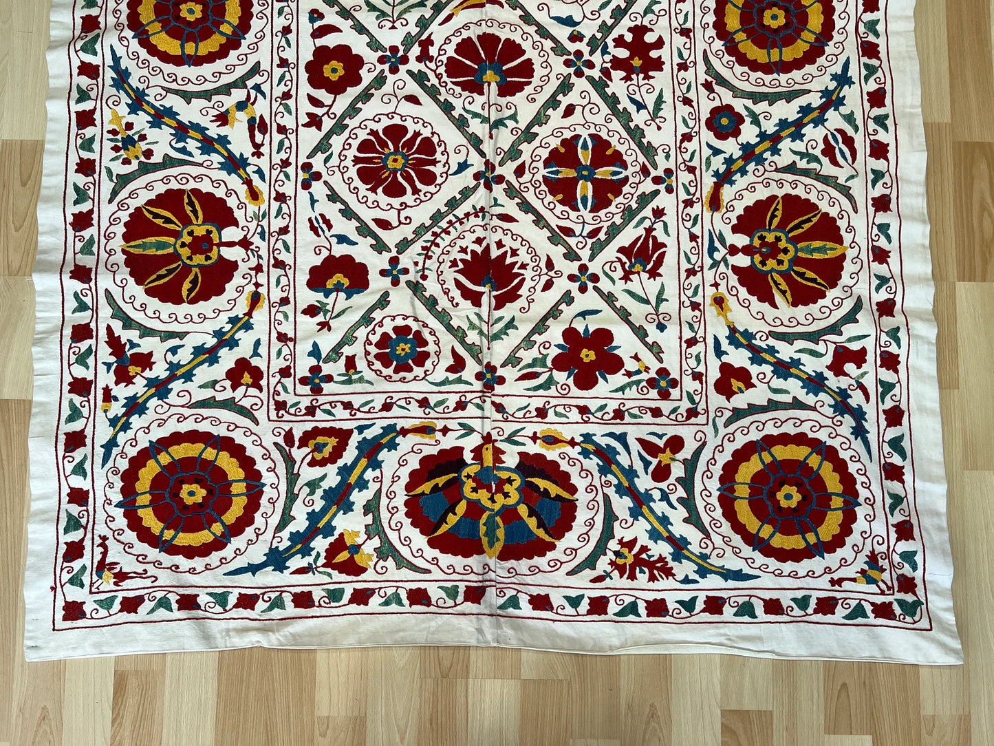 Suzani Silk Embroidered